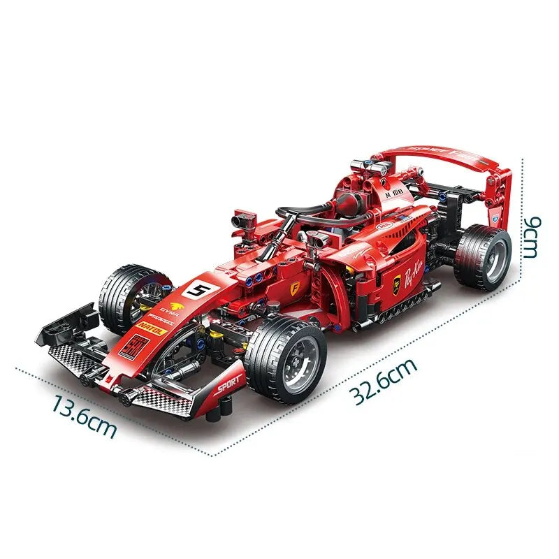 Legonérico Carro de corrida 455PCS F1